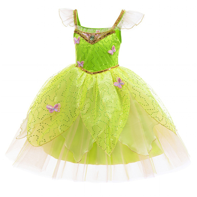 小精灵翅膀女童公主裙夏季女孩