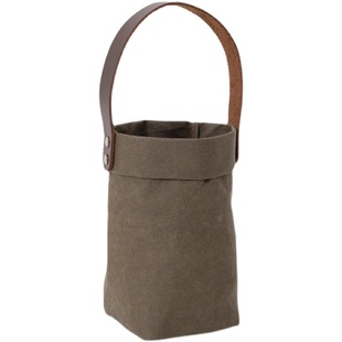 适用乐扣乐扣lock随行水杯套可爱咖啡杯手提袋子ins风玻璃杯套