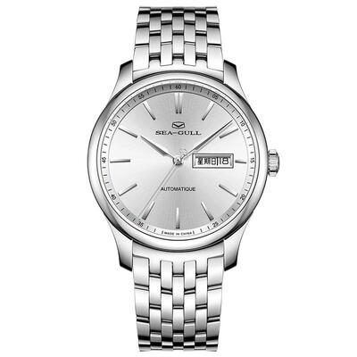 海鸥表休闲商务男士钢带腕表