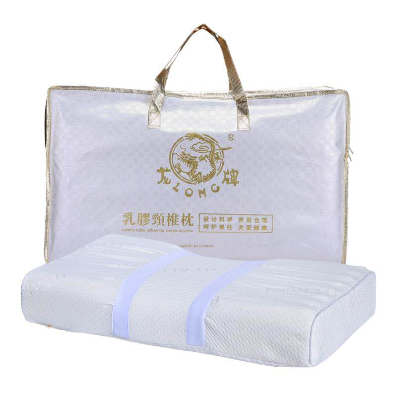 龙牌颈椎枕 龍保健枕  颗粒混合乳胶枕头 龙层花身高体重科学选枕