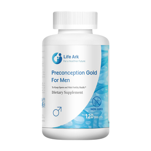美国LifeArk祈育男性优育素精子活力质量少精弱精妥金碎片育能宝