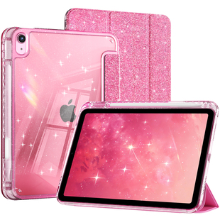 ipad11保护壳粉色ipad10保护套苹果平板2025款第十一代带笔槽10.9英寸全包防摔亚克力防弯高级感女生可爱蓝色