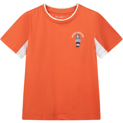 暇步士童装速干圆领短袖T恤