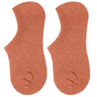 袜子女士夏季短袜新款船袜女款纯棉不掉跟防滑隐形袜防臭配休闲鞋