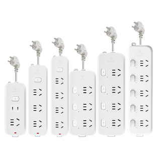 公牛插座短线插排0.2米1米接线板正品多功能独立开关拖线板多插位