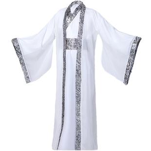 古装月老服装男汉服七夕神仙服太上老君金星表演服古代侠士长袍红