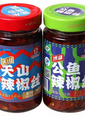 新疆阿木叔天山/公鱼辣椒丝208g