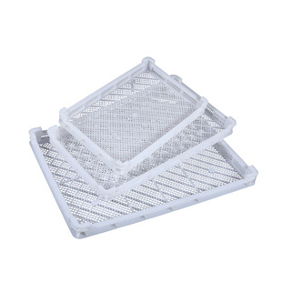 塑料单冻器冷冻盘蝴蝶面海参盘枸杞大枣烘干盘长方形食品级晾晒筐