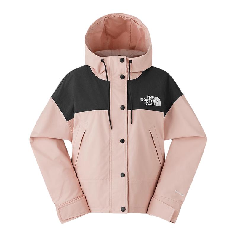 TheNorthFace北面冲锋衣女2025春夏户外高腰短款防风防水外套8DGK