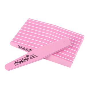 美甲搓条磨指甲砂条打磨抛光条指甲锉海绵搓专用工具修甲双面挫