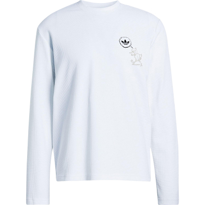 Adidas/阿迪达斯正品三叶草男休闲圆领套头针织长袖T恤上衣KG6440