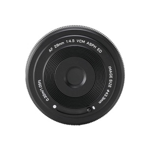 唯卓仕28mm F4.5镜头适用FE/XF/Z卡口微单相机挂机饼干头自动对焦