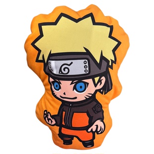 火影忍者佐助鸣人博人自来也玩偶沙发靠垫抱枕摆件男生手办装饰