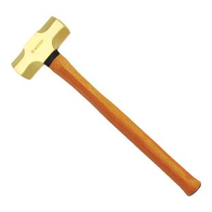 维度防爆木胶柄黄铜八角锤铜榔头大锤铜锤防爆工业级铜锤1P到20P