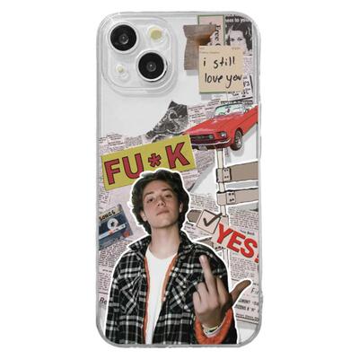 无耻之徒透明欧美个性手机壳