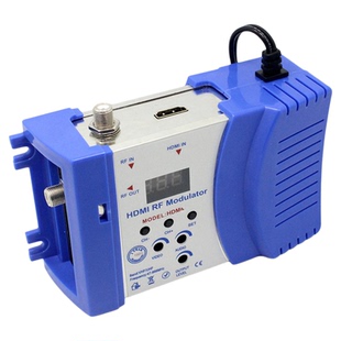 JMA捷迈HDM68捷变频高清信号可调节调制器HDMI转RF射频转换器单路