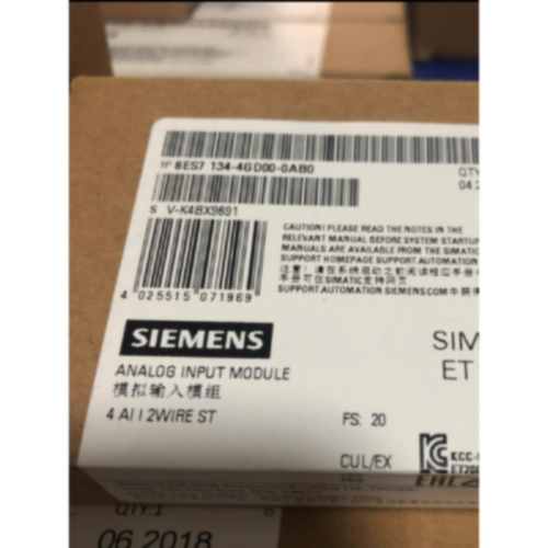 议价6ES7134-4GD00-0AB0西门子ET200S模拟量电子模块6ES71344GD00