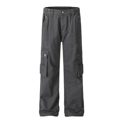 Blog美式复古多口袋工装裤K707