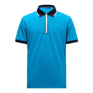 G/FORE吉福官方春夏男士高尔夫服装HALF-ZIP短袖POLO衫
