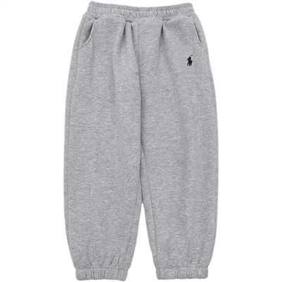 男童加绒裤子秋冬儿童一体绒卫裤