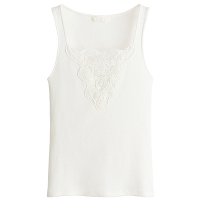 HM2026夏季新款女装蕾丝装饰上衣1336779