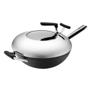 【干烧27天铁锅同款】爱仕达爆炒铁锅无涂层锈不了炒菜锅精铁炒锅