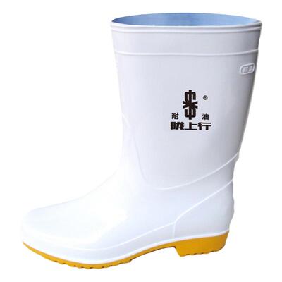 浩特陇上行白色食品靴耐酸碱雨靴