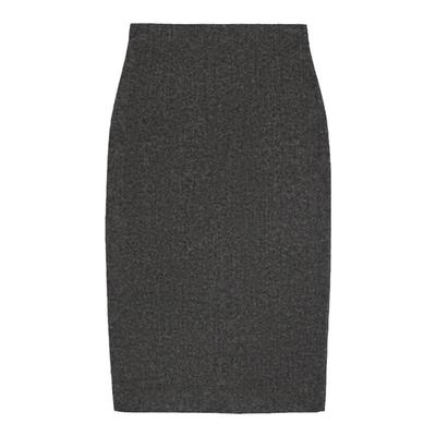 MAX&Co.法兰绒铅笔半裙De-Coated