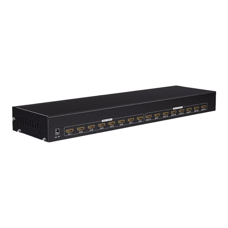 迈拓维矩矩阵切换器高清HDMI8进8