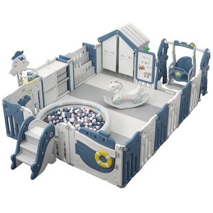 儿童游戏围栏防护栏婴儿室内宝宝爬行垫家用客厅乐园学步地上栅栏