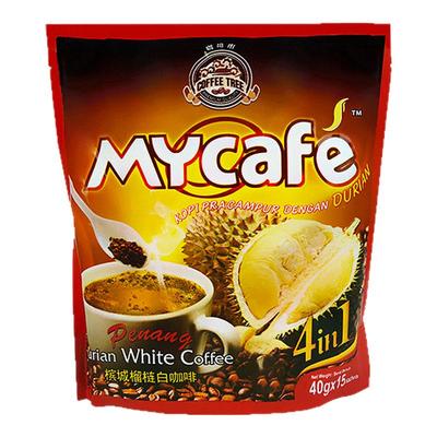马来西亚进口榴莲味白咖啡600g