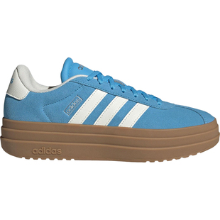 Adidas/阿迪达斯正品VL COURT BOLD女士耐磨厚底休闲板鞋KJ6855