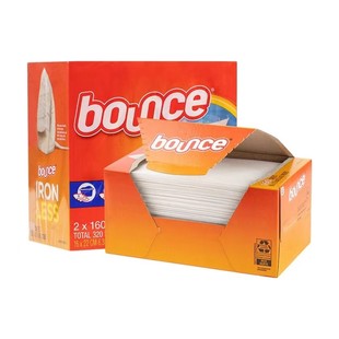 开市客代购 美国进口Bounce烘衣机用织物柔软烘衣纸清新香型160张