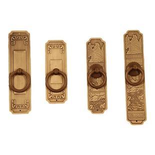 中式家具衣柜橱柜仿古铜拉手鞋柜书柜子复古铜把手门窗户老式拉手