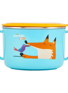 韩国cuitisan不锈钢抗菌儿童餐具