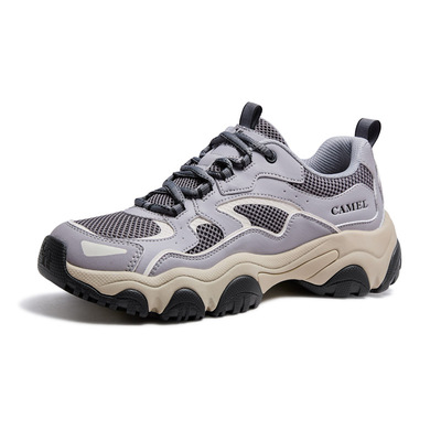 骆驼复古户外老爹鞋男