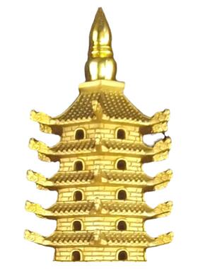 纯铜文昌塔黄铜十三层龙头宝塔