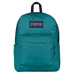 JanSport双肩背包25年新款丛林绿校园书包轻便旅游背包通勤电脑包