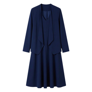 春季职业女装新款西装连衣裙气质两件套西服外套正装套裙连衣裙子