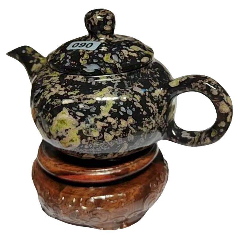梅花玉茶具茶壶茶杯正宗原矿老料标准容量