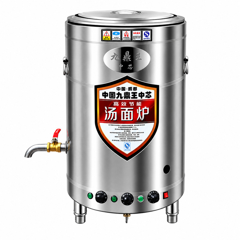 九鼎王商用不锈钢多功能煮面炉