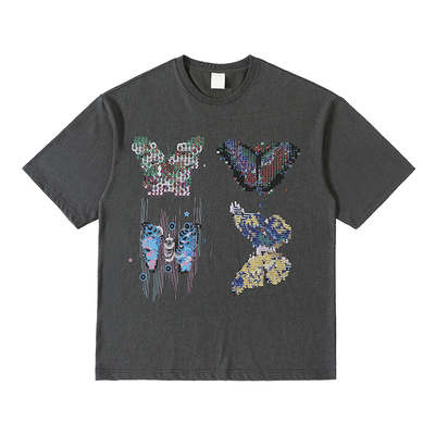 CONP短袖数位蝴蝶蜡染T-shirt