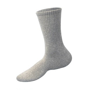 新疆长绒棉袜子巨业袜业7A抗菌男式纯棉秋冬高筒袜防臭棉袜高筒袜