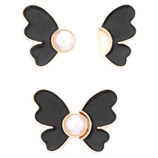 蝴蝶收腰扣子免打孔裤子裙子牛仔裤腰围改小固定神器珍珠收紧纽扣