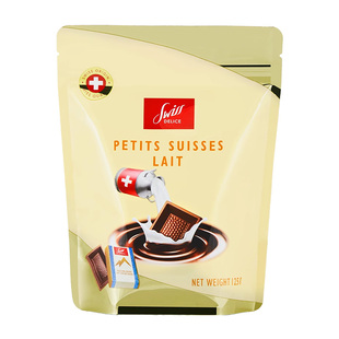 瑞士进口Swiss Delice狄妮诗纯可可脂牛奶巧克力100g喜糖分享装