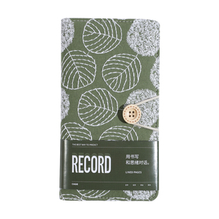 卡杰2026年新记事本文艺刺绣口袋本随身小笔记本本子高颜值效率手册简约风手账日记本少女心记事本可定制logo