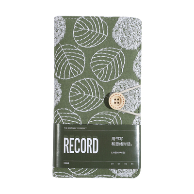 卡杰2026记事本文艺刺绣横线本