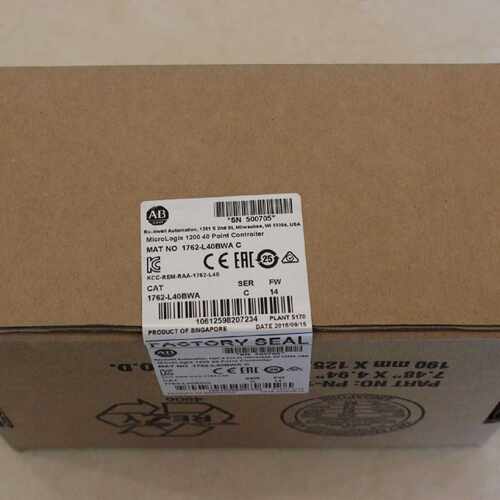 议价罗克韦尔MicroLogix1200模块 1762-L40AWAR AB全新 1762L40AW