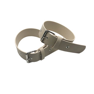 高档风衣袖口皮绑带配件金属纽扣插扣大衣羽绒服调节对扣服装辅料