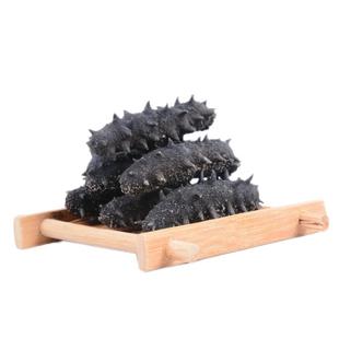 大连黑玉海参辽湾岛底播野生纯淡干有机海参辽刺参干货礼盒装250g